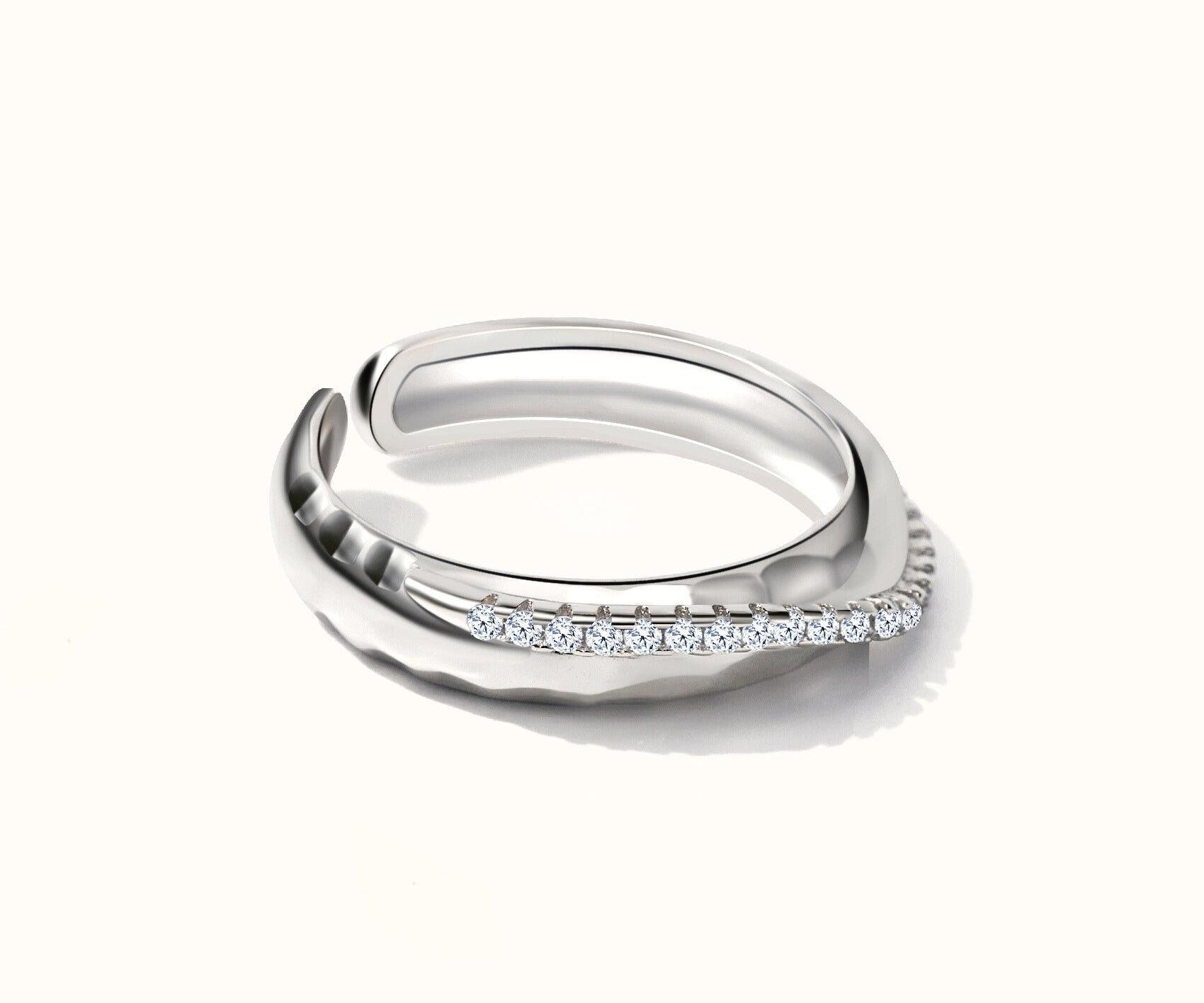 Celine Pavé Ring - Nujaya United States