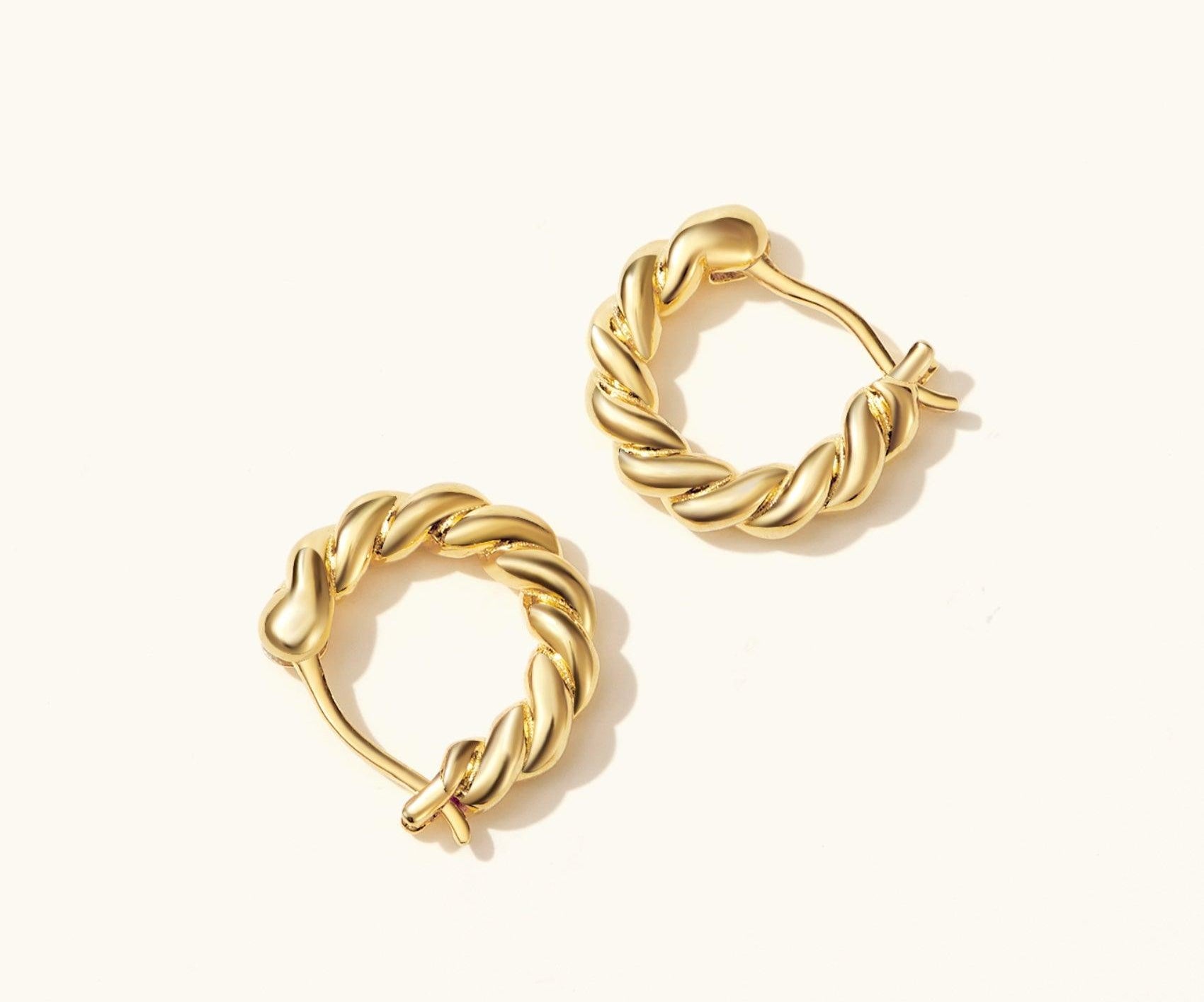 Mia Twisted Hoops - Nujaya United States