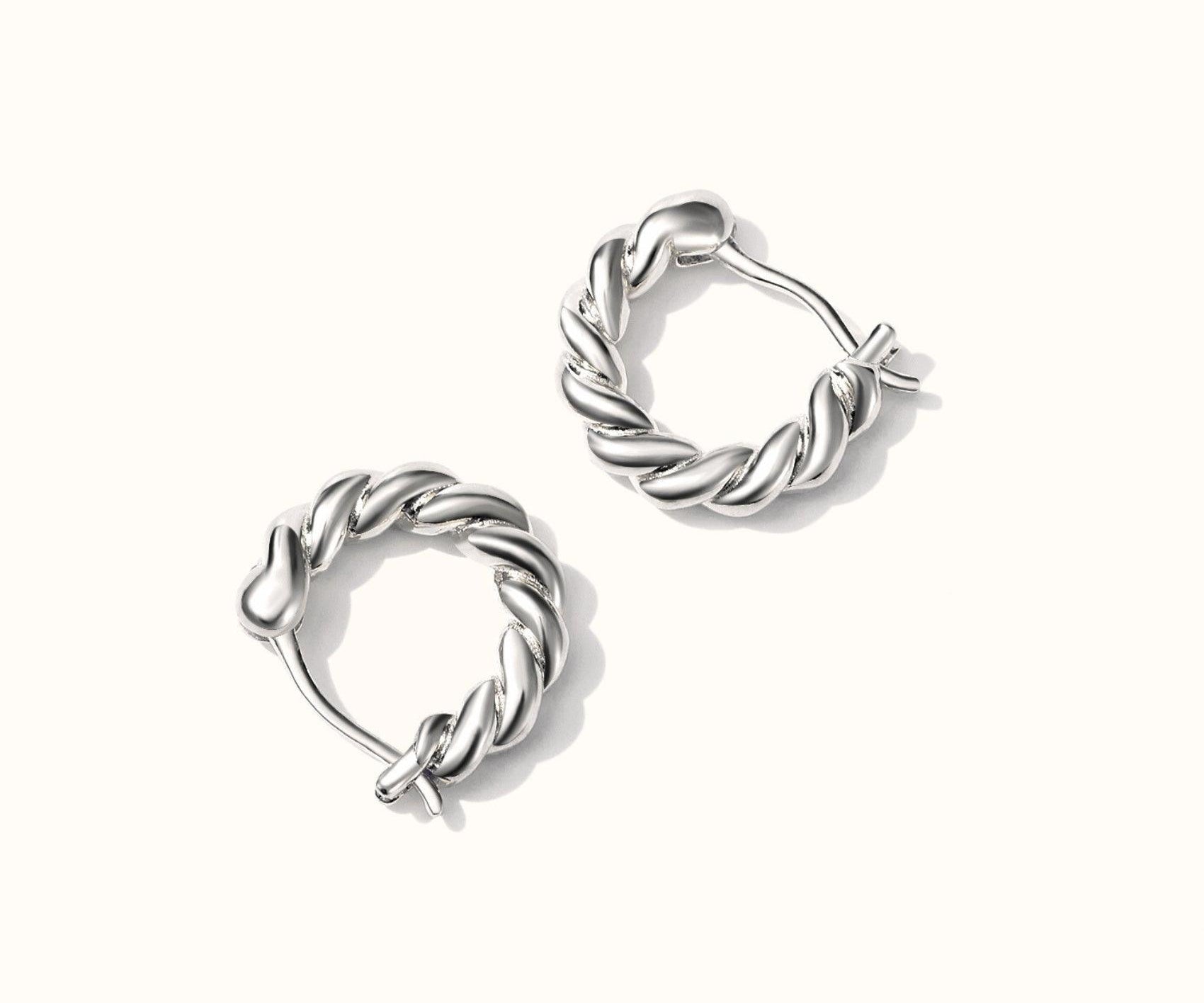 Mia Twisted Hoops - Nujaya United States