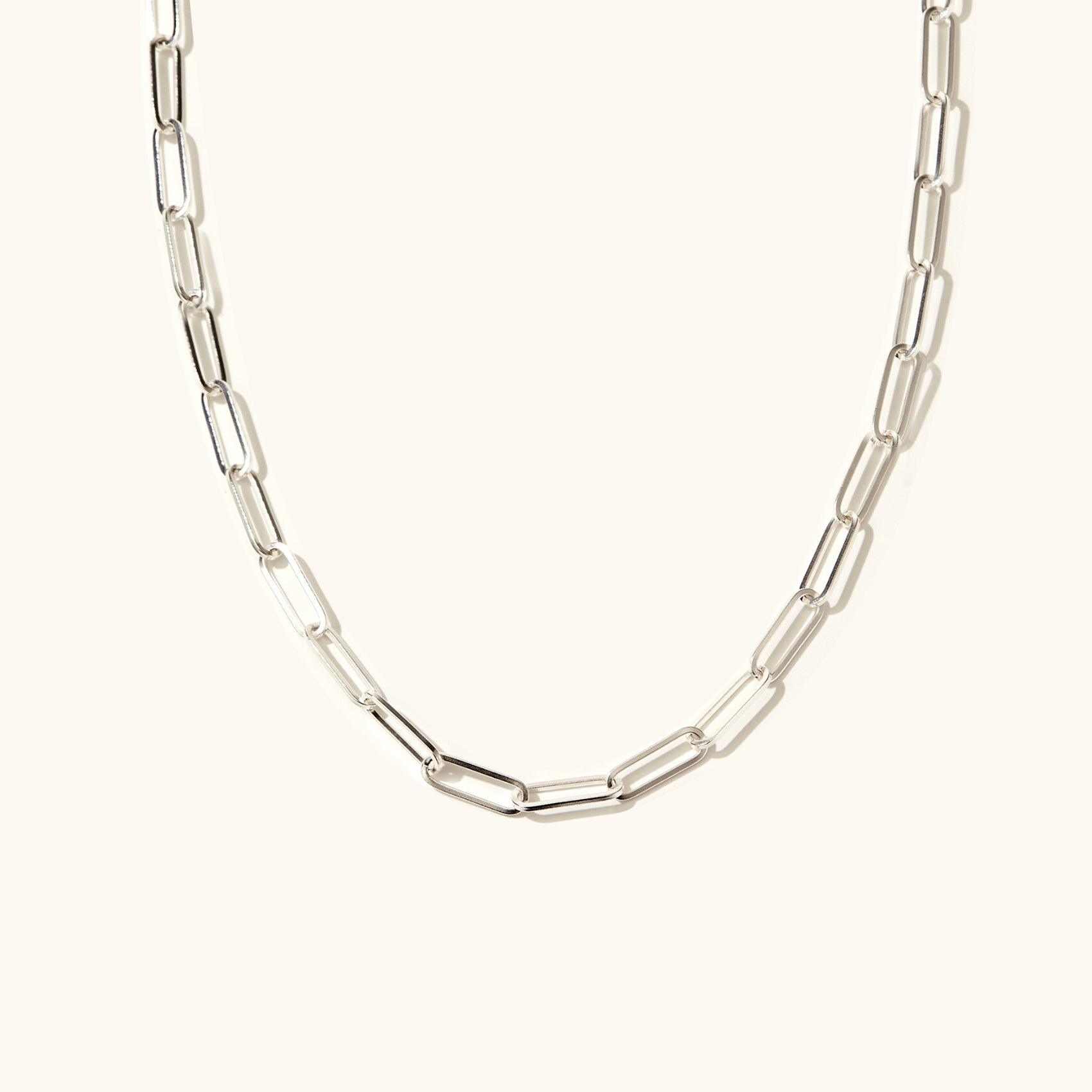 Paperclip Chain Necklace - Nujaya United States