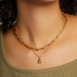 Paperclip Chain Necklace - Nujaya United States