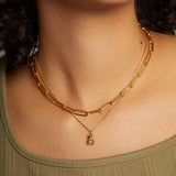 Paperclip Chain Necklace - Nujaya United States