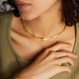 Paperclip Chain Necklace - Nujaya United States