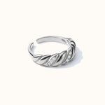 Pavé Twisted Rope Ring - Nujaya United States