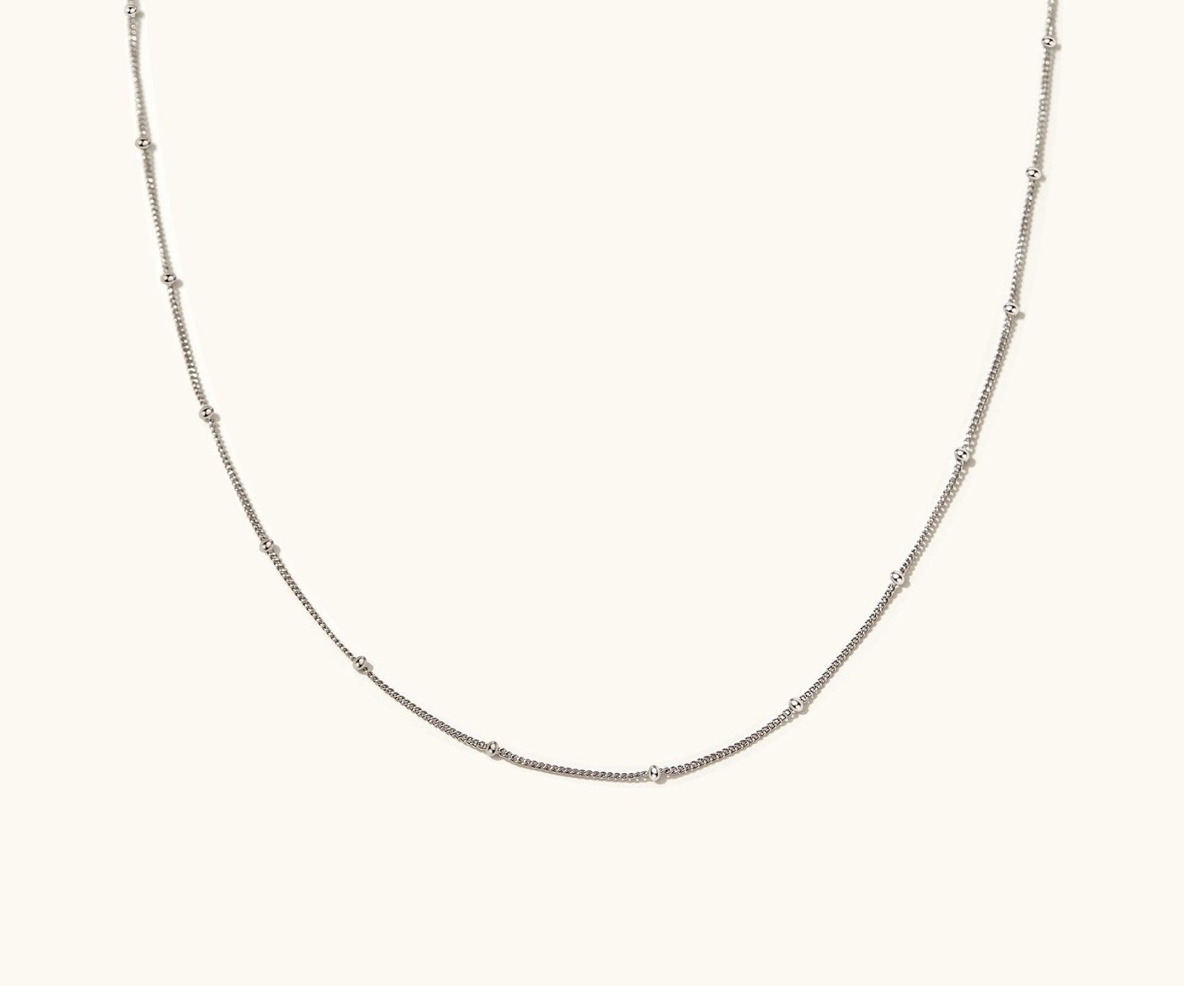 Rachel Beaded Chain Necklace - Nujaya United States