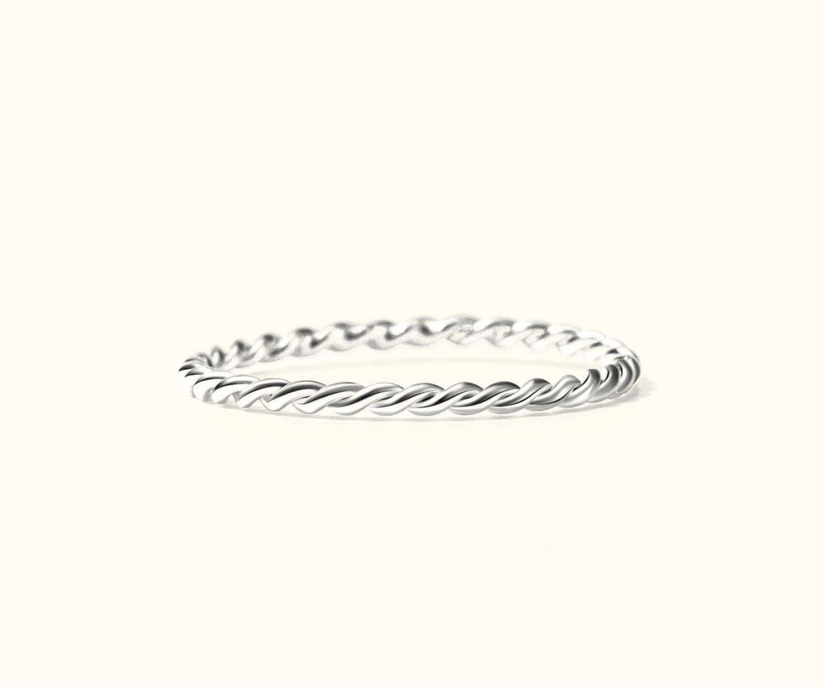 Twisted Stacking Ring - Nujaya United States