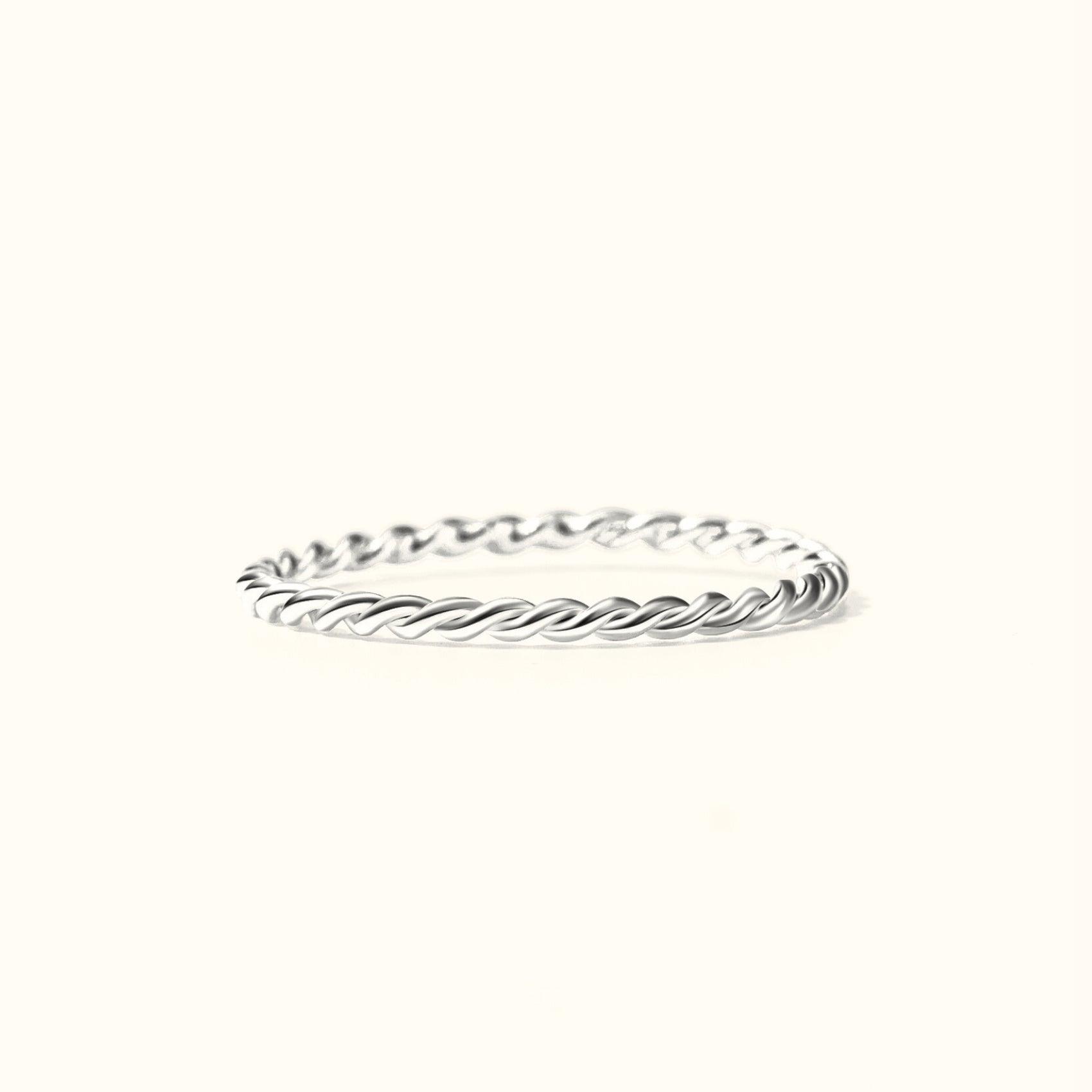 Twisted Stacking Ring - Nujaya United States