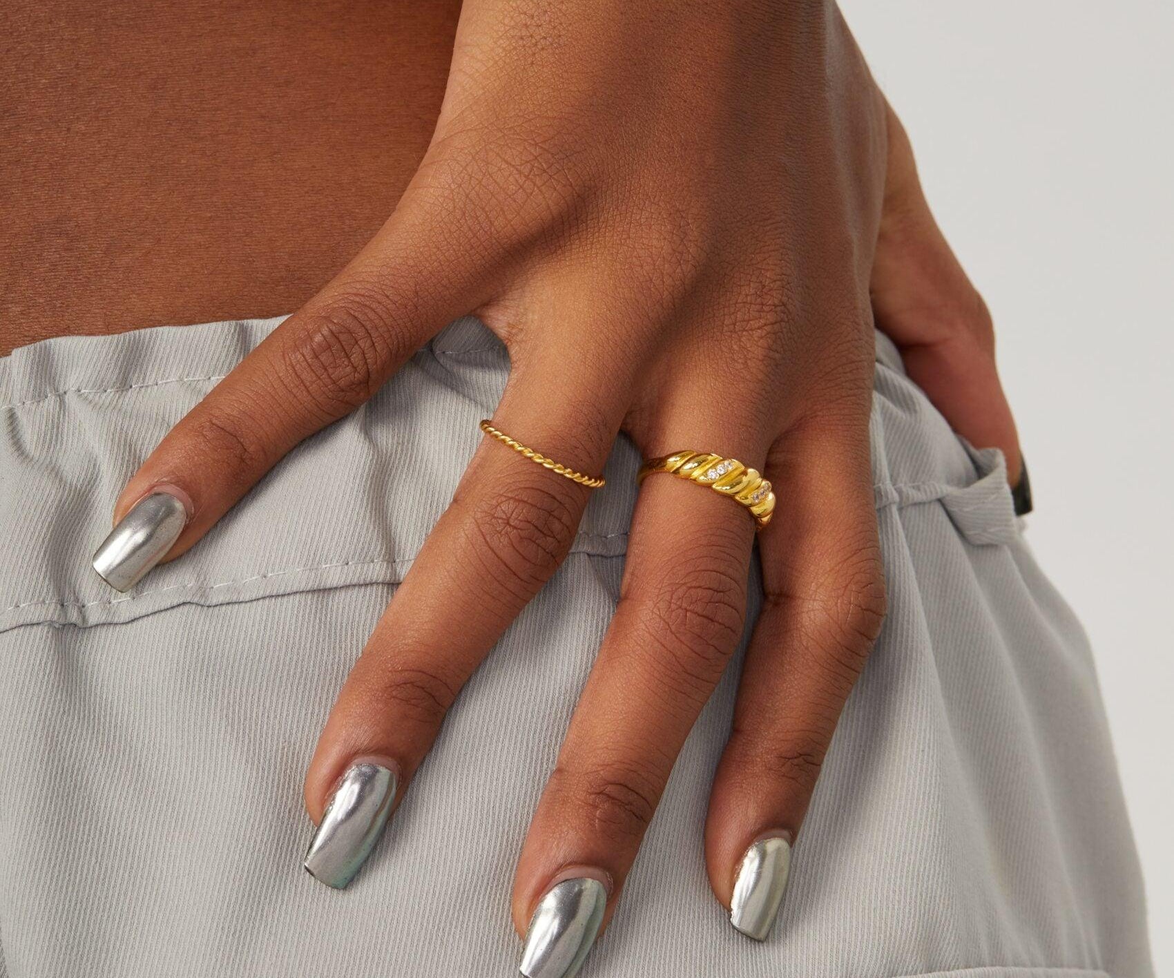 Twisted Stacking Ring - Nujaya United States